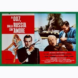 New Italian 007 “From Russia With Love” Poster